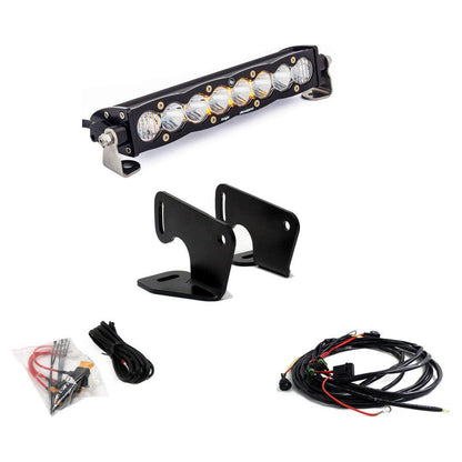 Polaris RZR Pro / Turbo R S8 10" Hood Mount Light Bar Kit