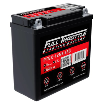 Fullriver FTSX-12N5.5B 12V 5.5Ah AGM Starting Battery