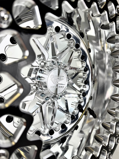 Impact - FF Forged Polished Beadlock - Silver RZR Pro R 5x4.5