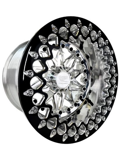 Impact - FF Forged Polished Beadlock - Silver RZR Pro R 5x4.5