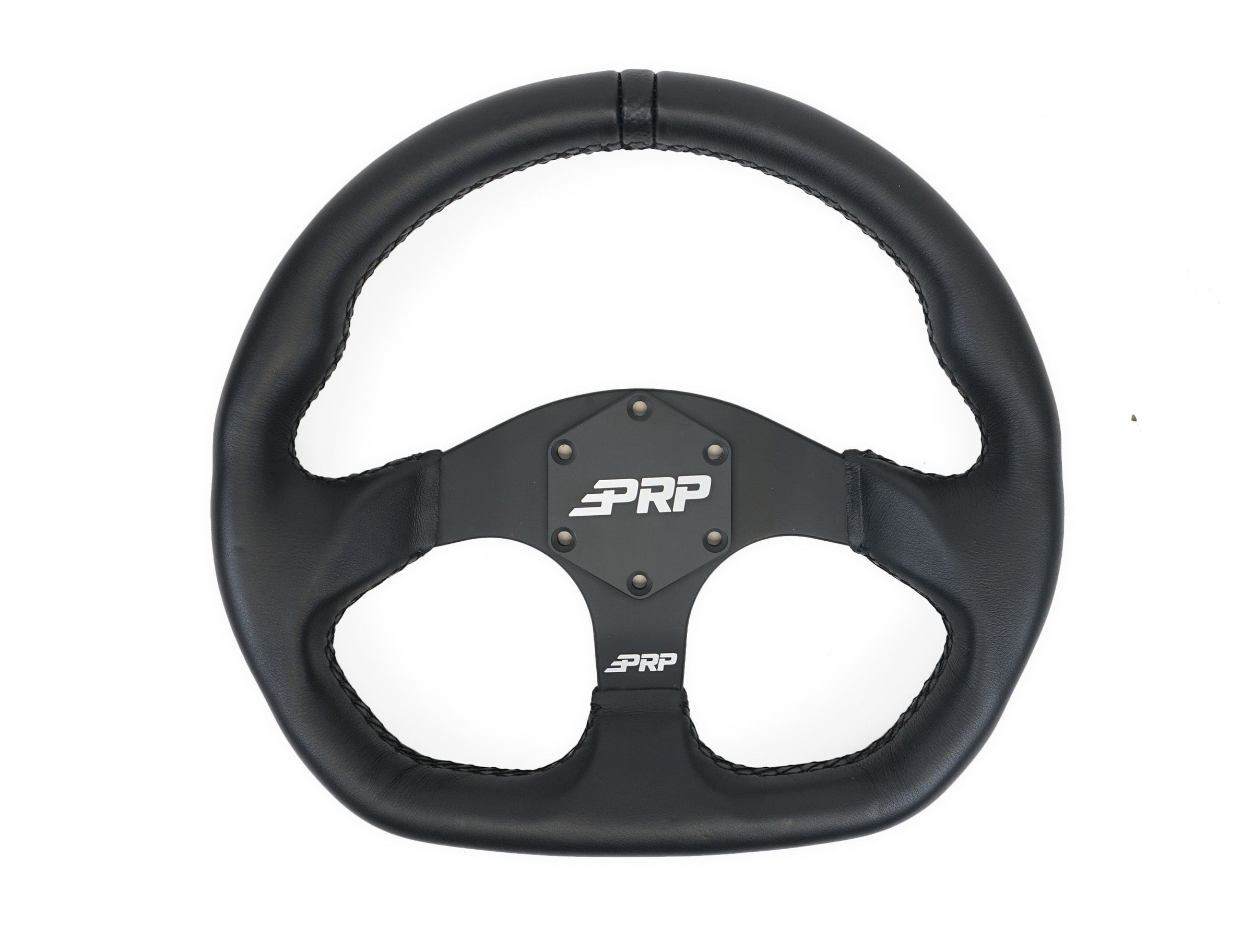 Comp R Leather Steering Wheel, Black