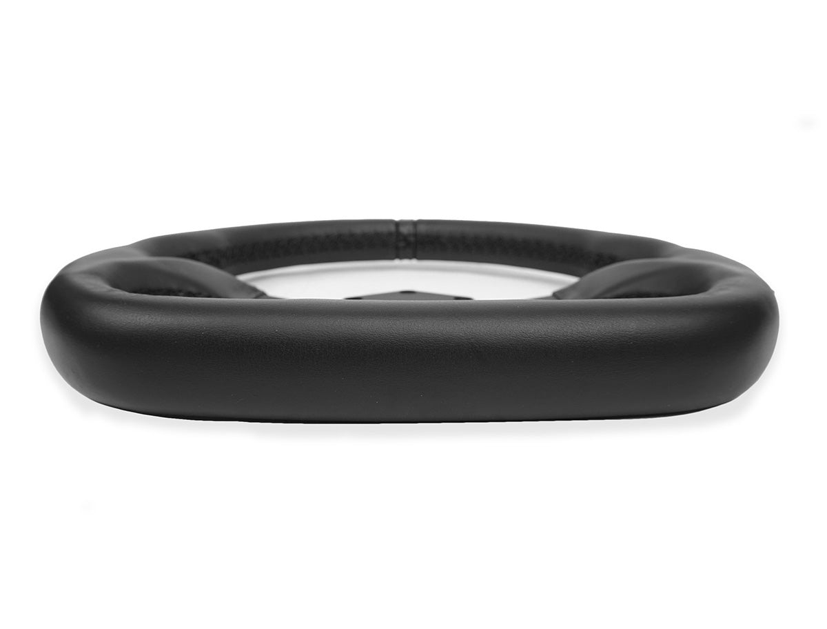 Comp R Leather Steering Wheel, Black