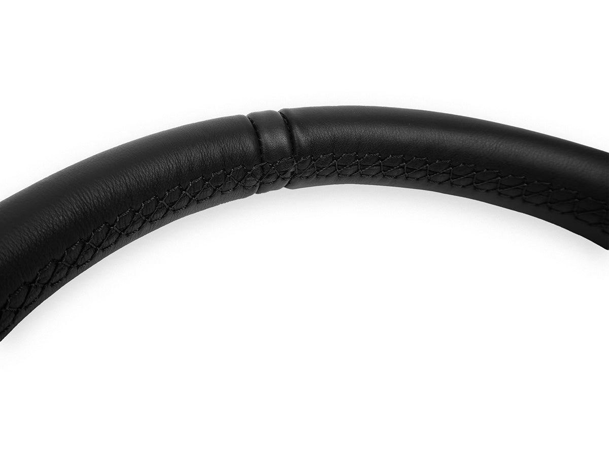 Comp R Leather Steering Wheel, Black