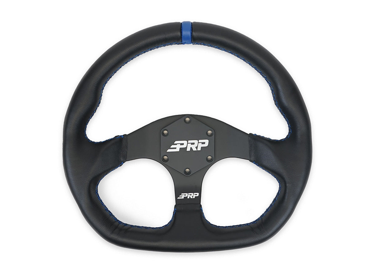Comp R Leather Steering Wheel, Black