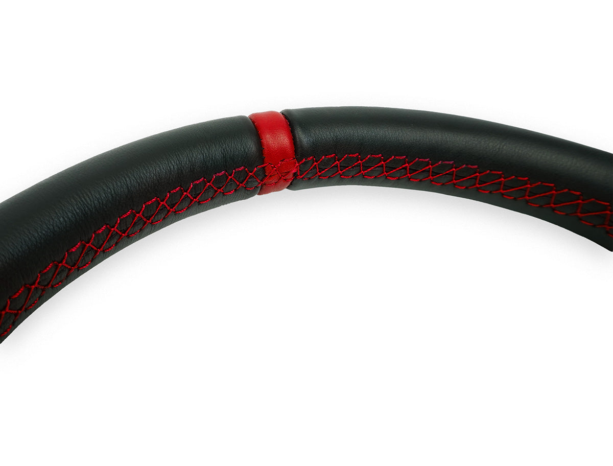 Comp R Leather Steering Wheel, Black