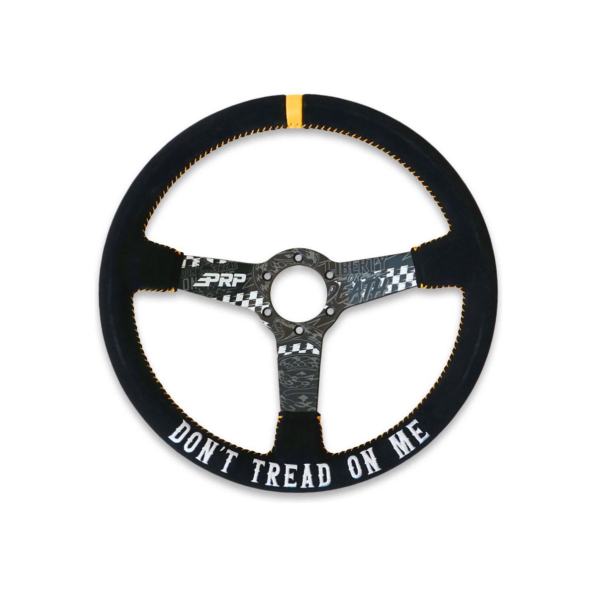 Don't Tread On Me Deep Dish Steering Wheel