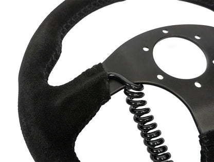 Comp-R Suede Steering Wheel, Black