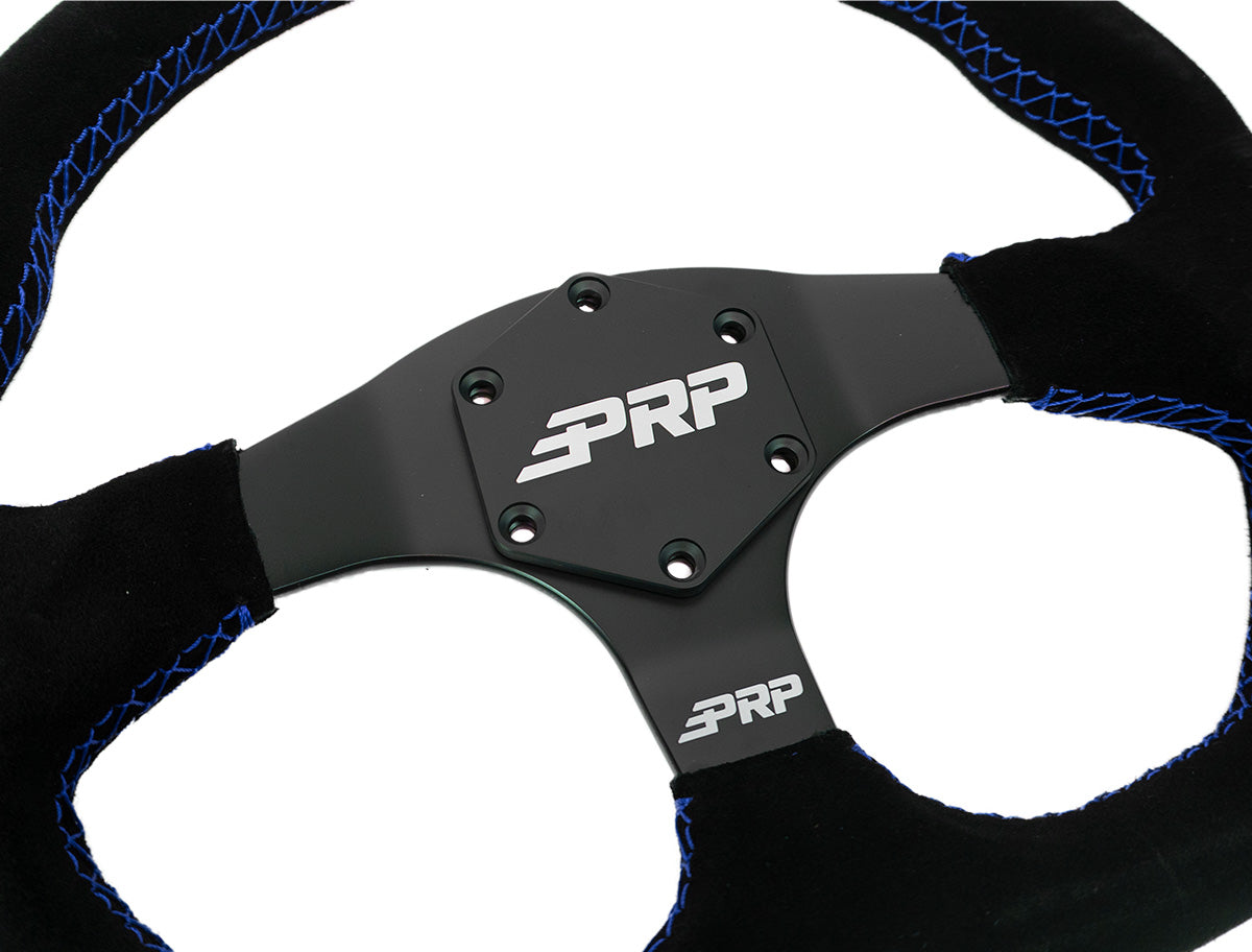 Comp-R Suede Steering Wheel, Black