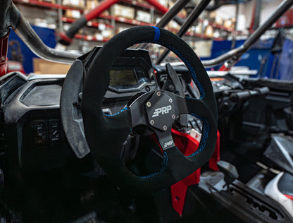 Comp-R Suede Steering Wheel, Black
