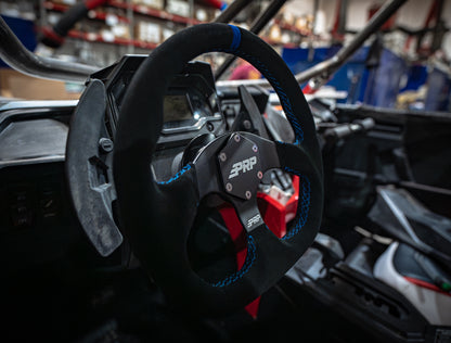 Comp-R Suede Steering Wheel, Black