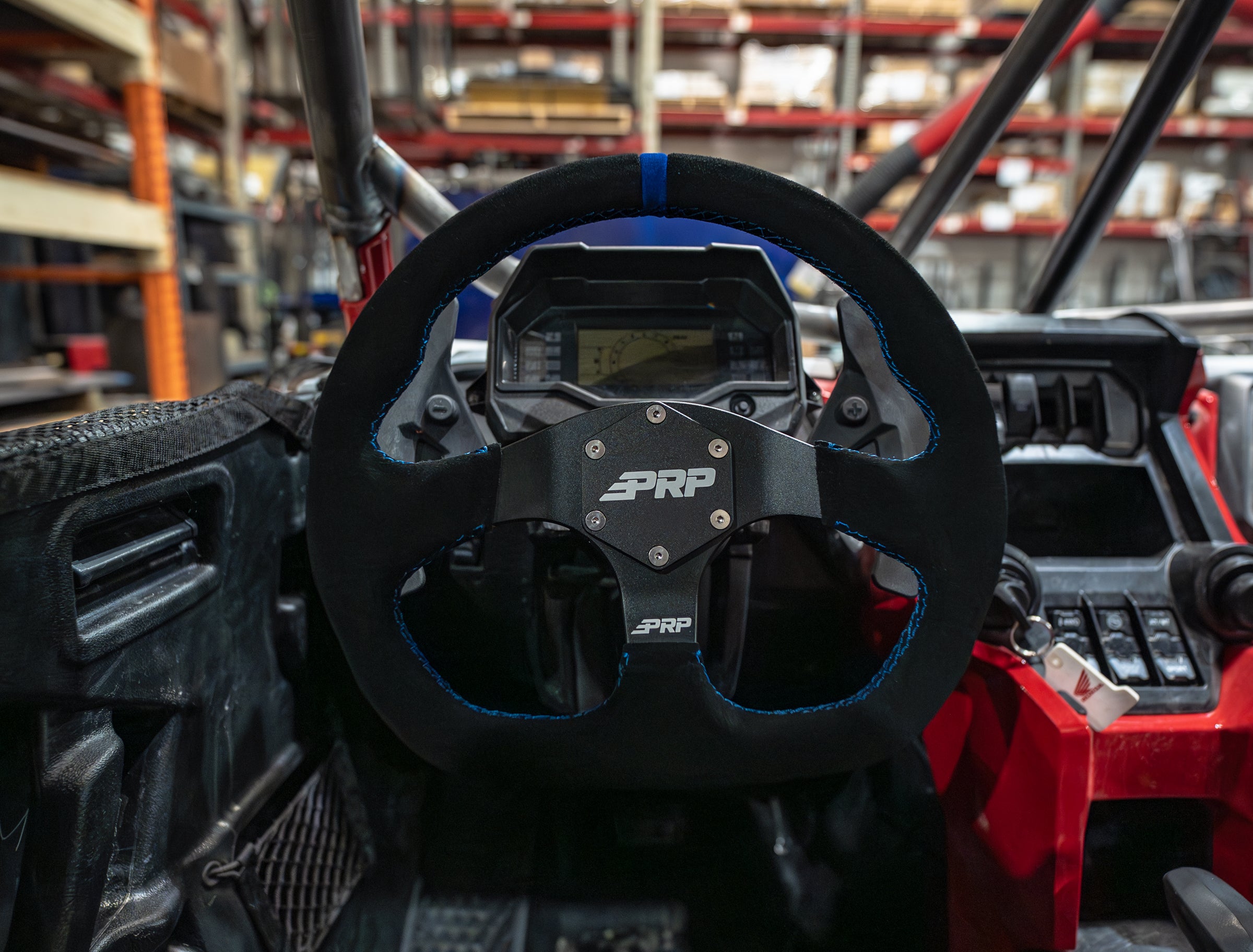 Comp-R Suede Steering Wheel, Black