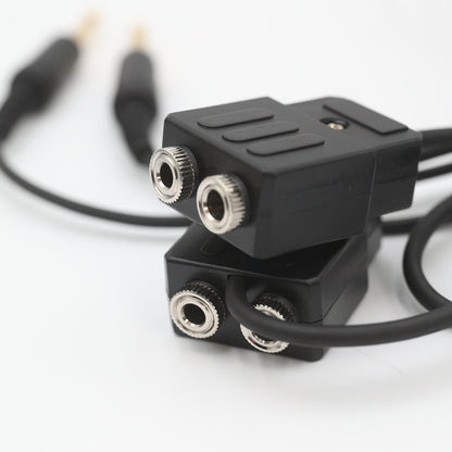 General Aviation Pilot Headset Extension Splitter Cable - CLEARANCE