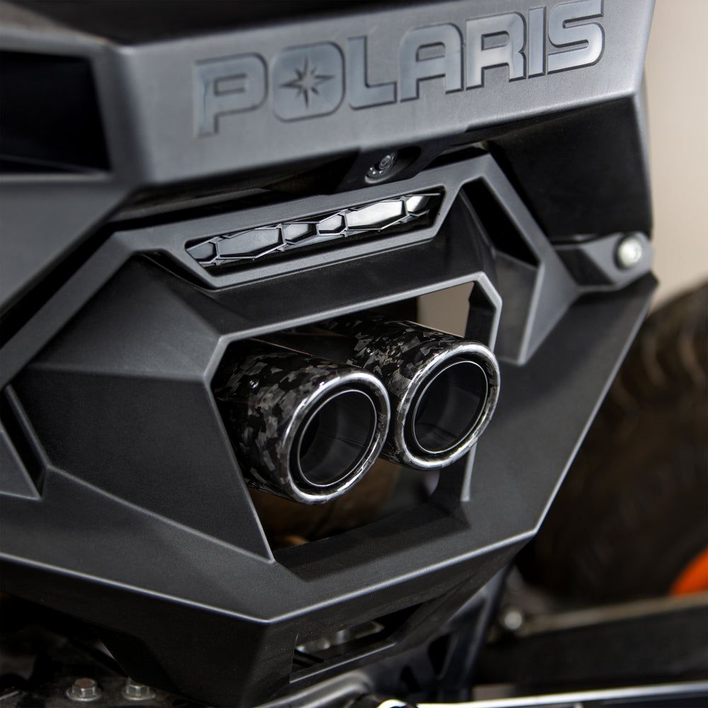 Polaris RZR Pro R Carbon Dual Exhaust Tips