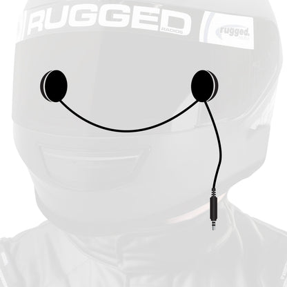 In-Helmet Speakers with 3.5mm Plug