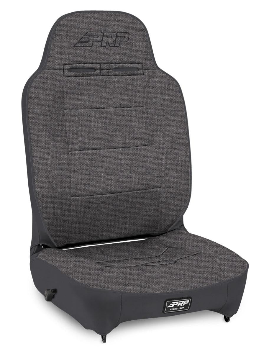 Enduro High Back Reclining Suspension Seat, Passenger Side; All Grey