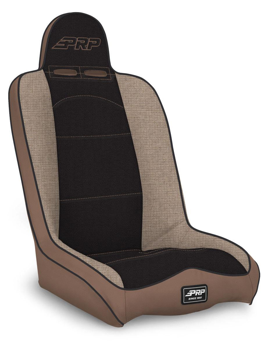 Daily Driver High Back Suspension Seat; All Black