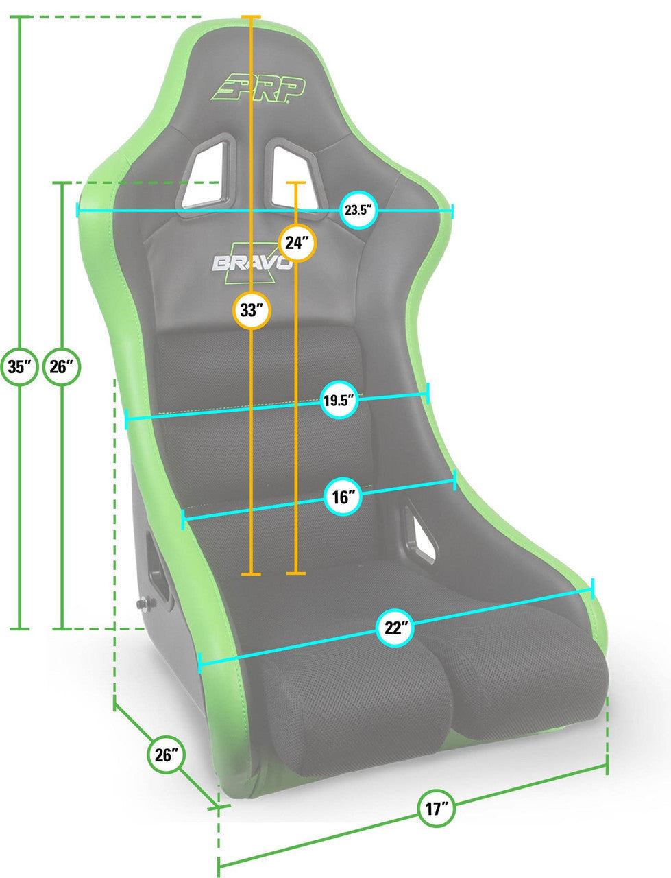 Bravo Composite Seat