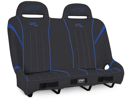 GT/S.E. Quick Release Rear Suspension Bench Seat for Polaris RZR PRO XP4, PRO R4, Turbo R4, Black