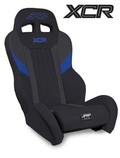 XCR Suspension Seat, Black and
