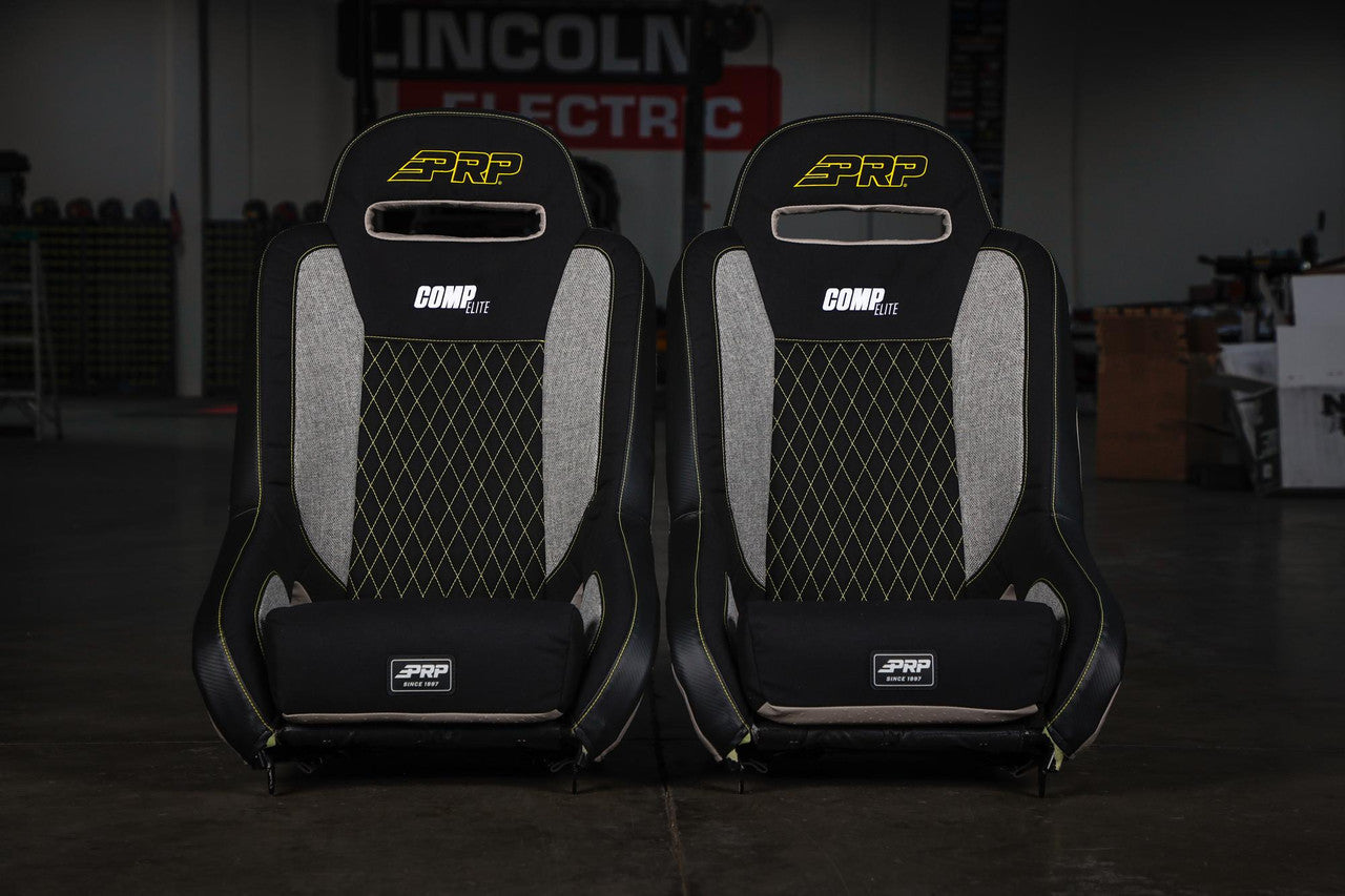 Comp Elite Suspension Seat; Grey