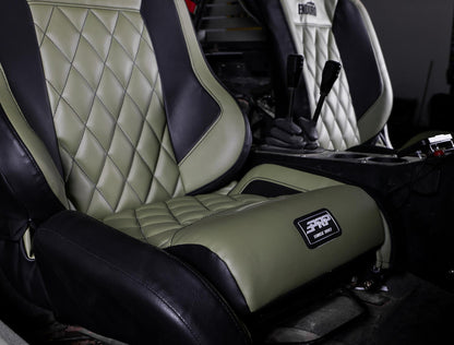 EnduroCrawl Reclining Suspension Seat, Black Tweed