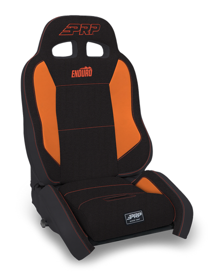 EnduroCrawl Reclining Suspension Seat, Black Tweed