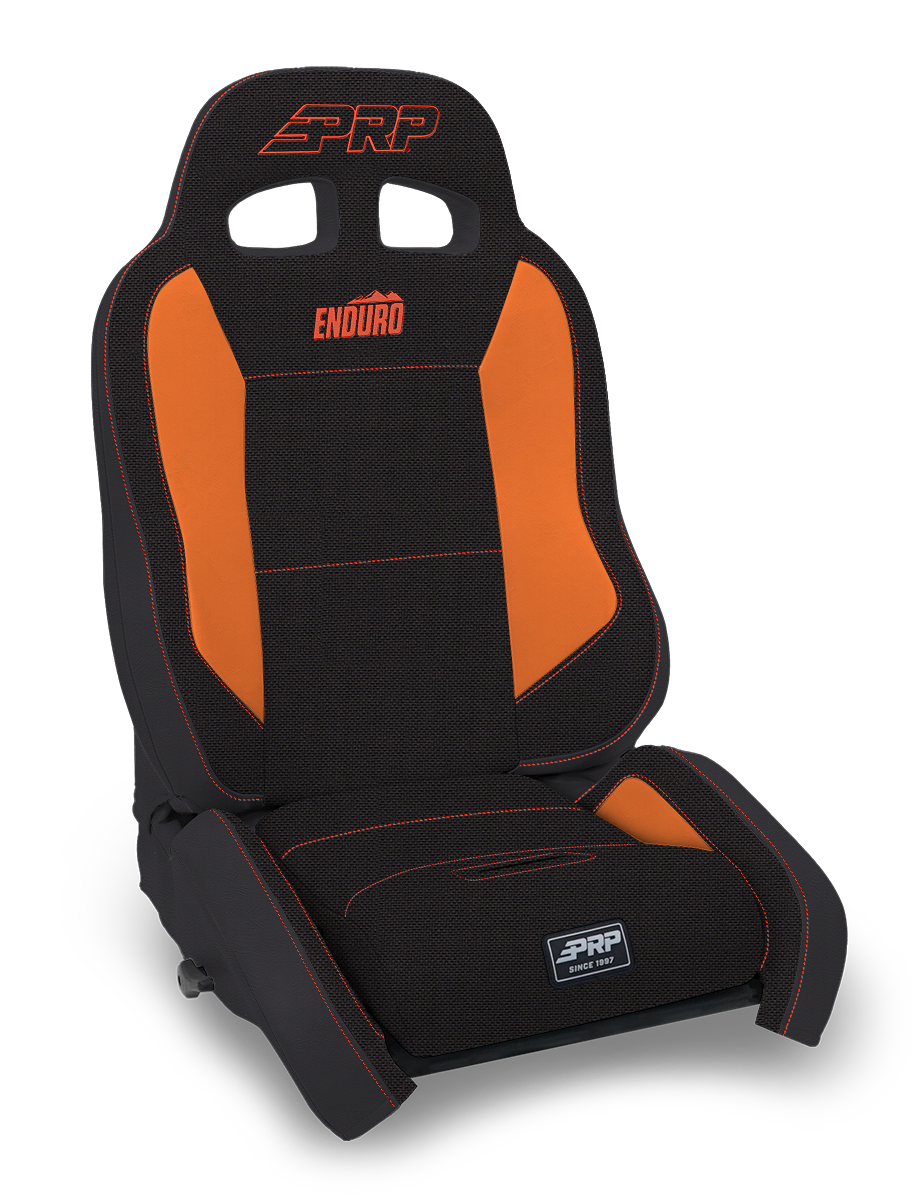 EnduroCrawl Reclining Suspension Seat, Black Tweed