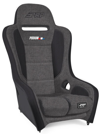 Podium Elite Suspension Seat; Grey