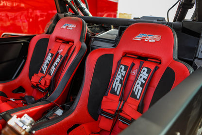 Podium Elite Suspension Seat; Black Vinyl