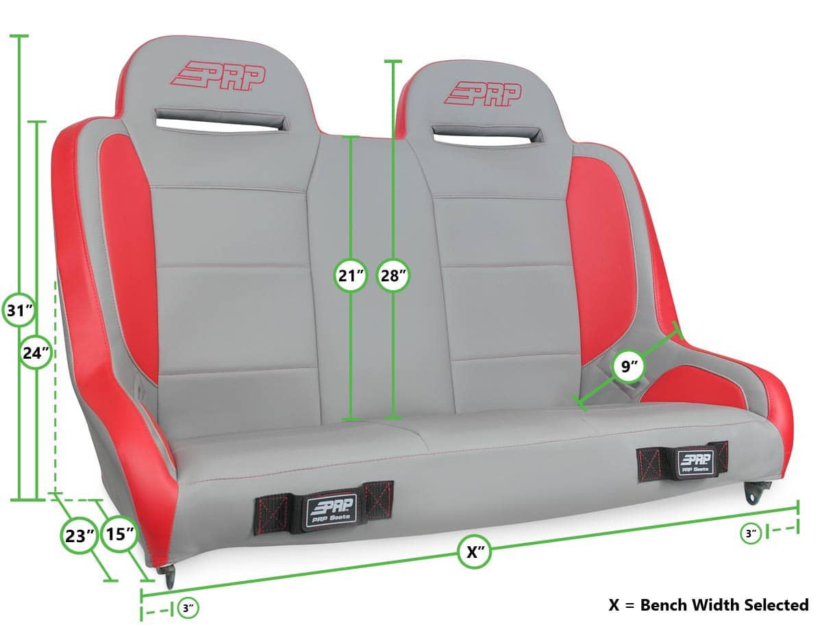 Elite Series Rear Bench for Jeep CJ-7/Wrangler YJ