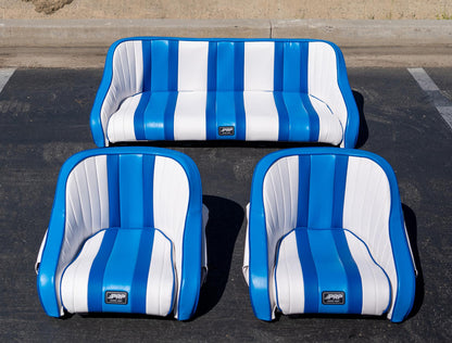 Hydro Lite Retro Boat Bench Seat, 36" Wide