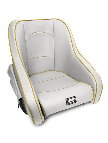Hydro Classic Boat Seat with Side Pockets, Red