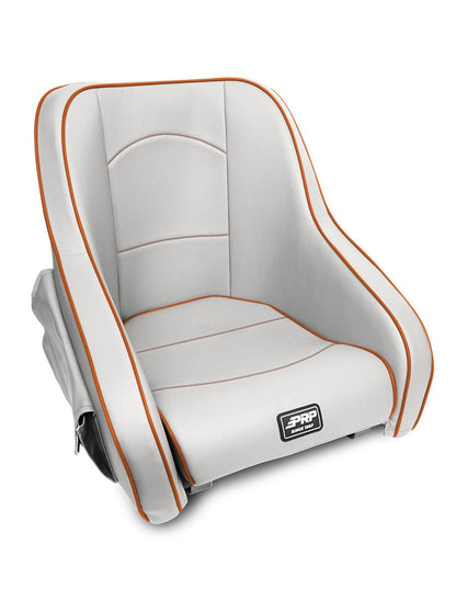 Hydro Classic Boat Seat with Side Pockets, Red