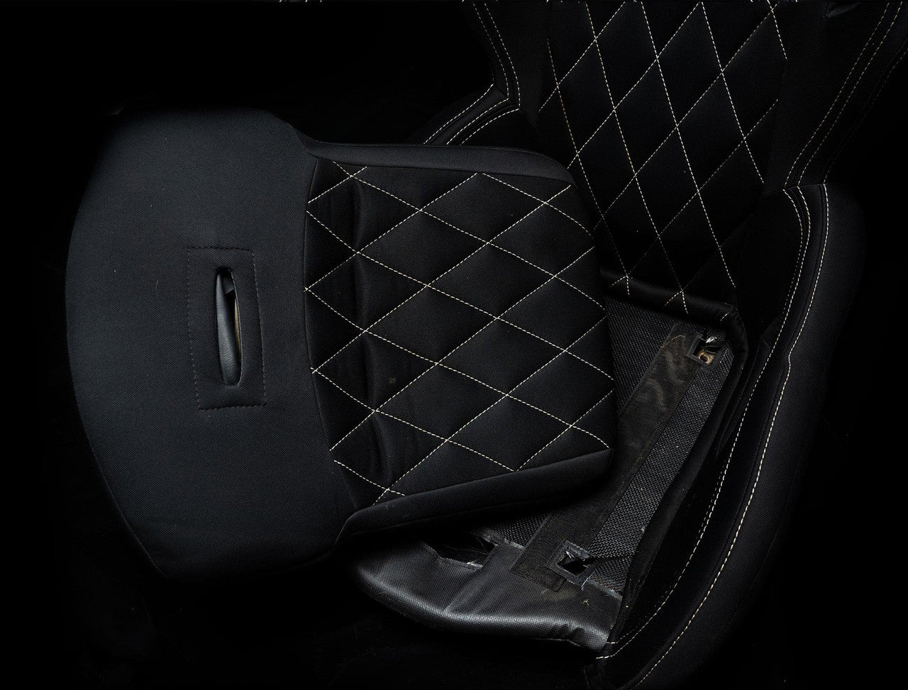 Contour UTV Suspension Seat, Black Cloth