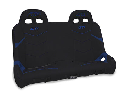 GT4 Quick Release Rear Suspension Bench Seat for Polaris RZR PRO XP4, PRO R4, Turbo R4 - Black