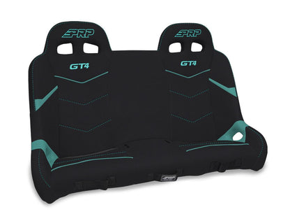 GT4 Quick Release Rear Suspension Bench Seat for Polaris RZR PRO XP4, PRO R4, Turbo R4 - Black