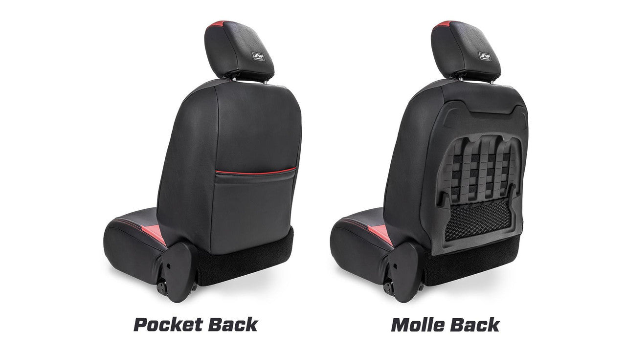 Front Seat Covers for Jeep Wrangler JL, 2 door; with Molle Back (Pair)