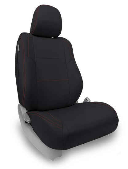 Front Seat Covers for '12-'15 Toyota Tacoma; TRD & Sport Edition (Pair) - Custom