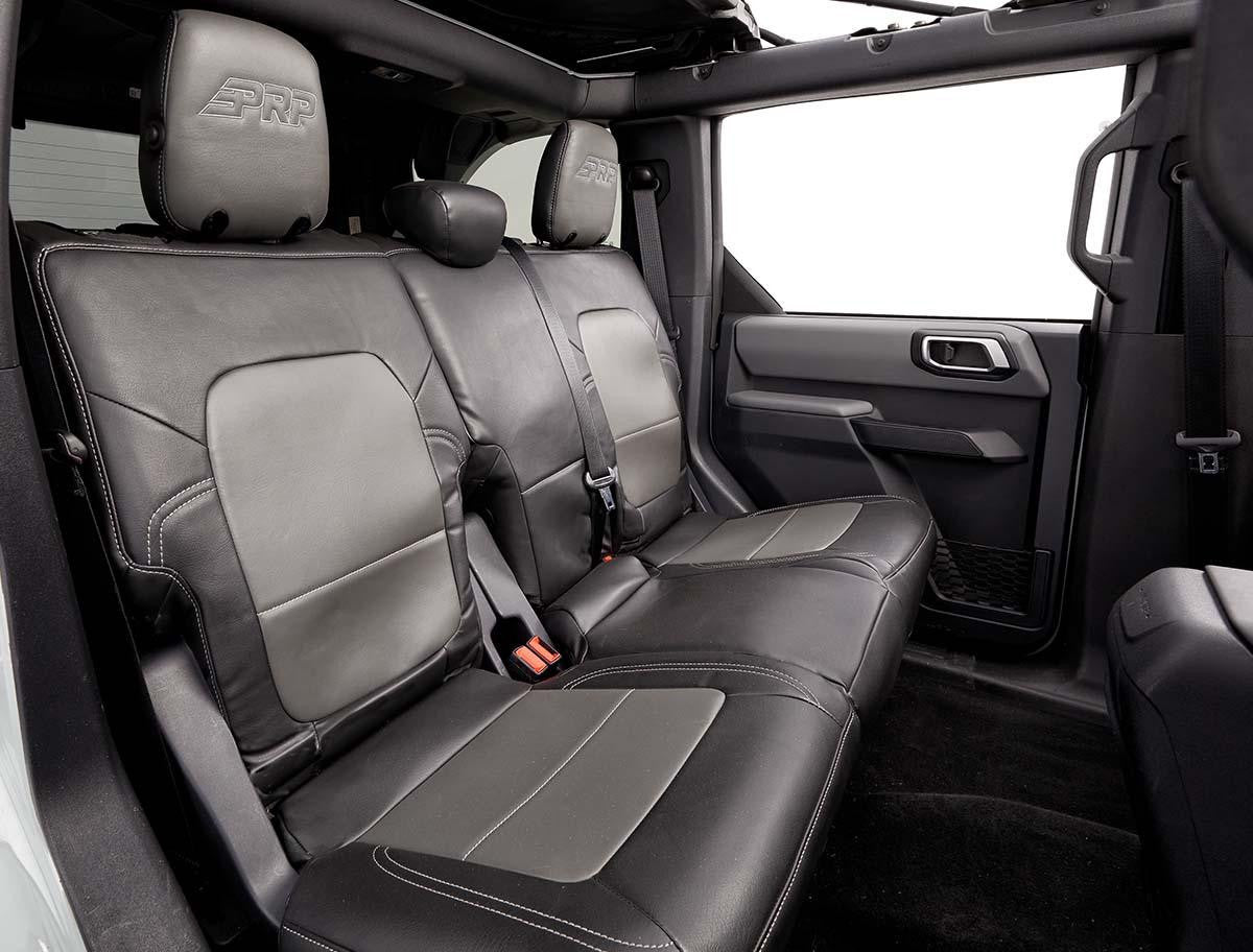 Rear Bench Covers for 2021+ Ford Bronco, 4 Door - Custom