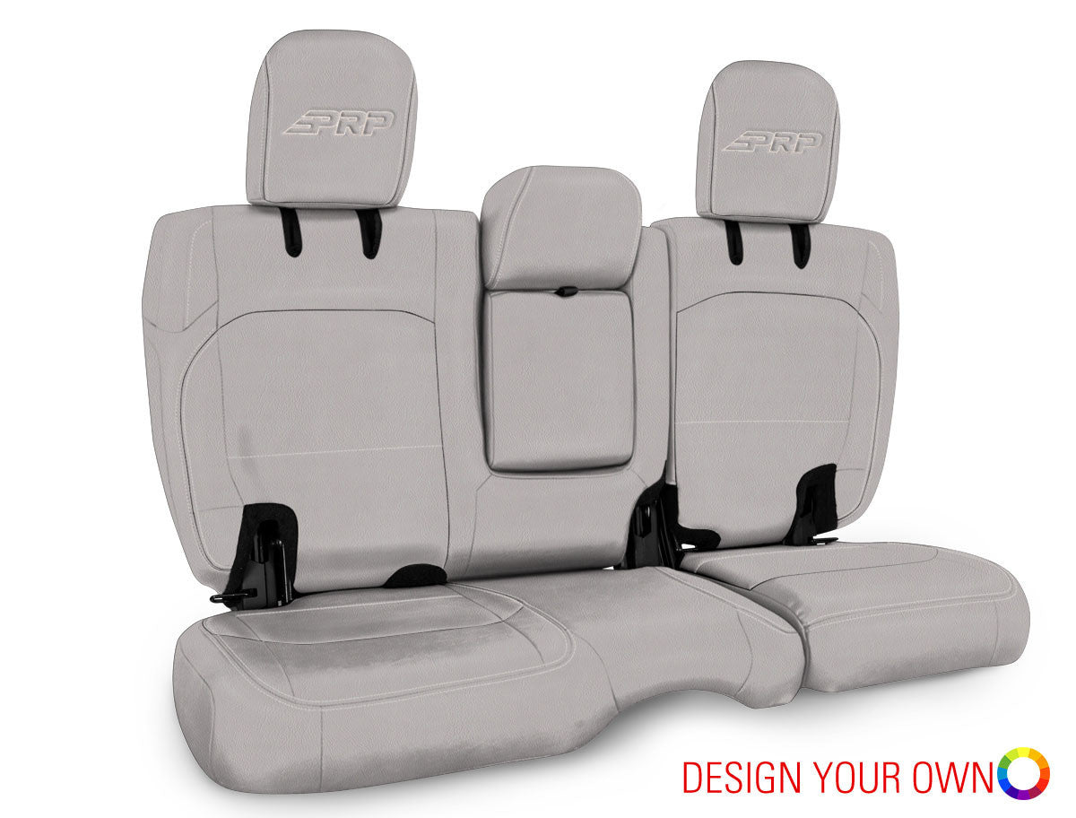 Rear Bench Cover for Jeep Wrangler JLU, 4 door with no armrest - Custom