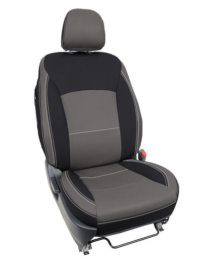 Front Seat Covers for 2015-2020 Subaru Outback (Pair) - All Black