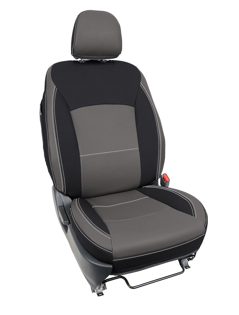 Front Seat Covers for 2015-2020 Subaru Outback (Pair) - All Black