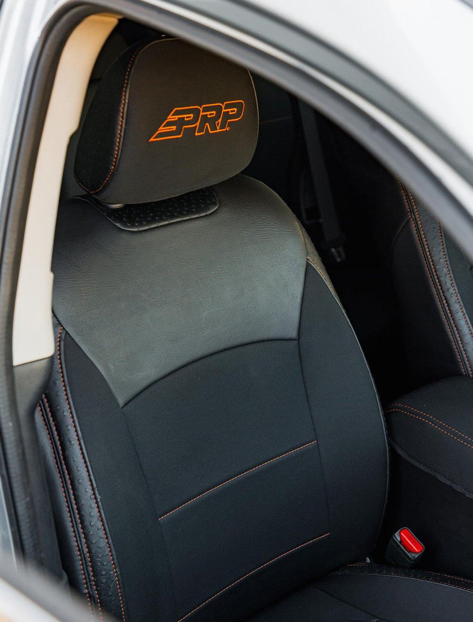 Front Seat Covers for 2015-2020 Subaru Outback (Pair) - All Black