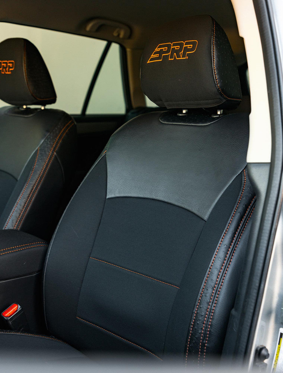 Front Seat Covers for 2015-2020 Subaru Outback (Pair) - All Black