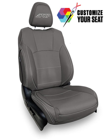 Front Seat Covers for 2021+ Subaru Outback (Pair) - All Black