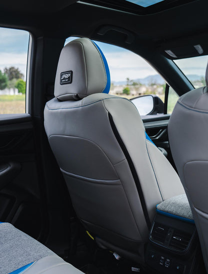 Front Seat Covers for 2021+ Subaru Outback (Pair) - All Black