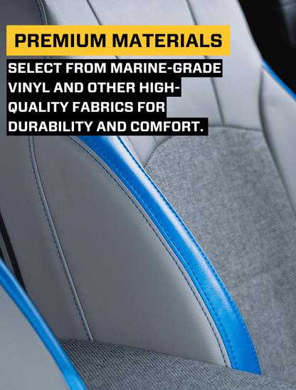 Front Seat Covers for 2018-2023 Subaru Crosstrek (Pair) - Black with Red Stitch