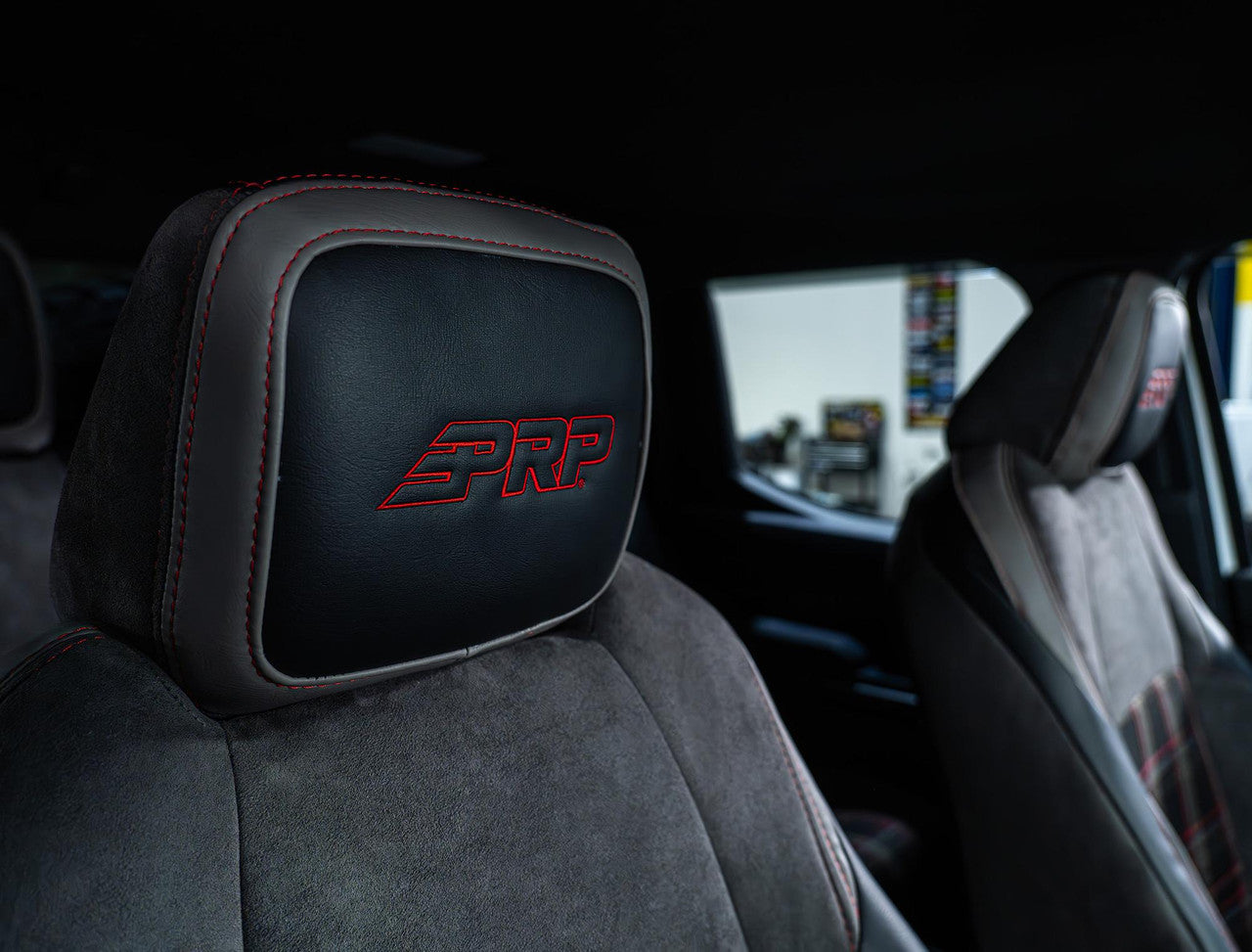 Front Seat Covers for 2024+ Toyota Tacoma (Pair) - Black and Gray