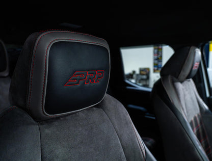 Front Seat Covers for 2024+ Toyota Tacoma (Pair) - Black and Gray