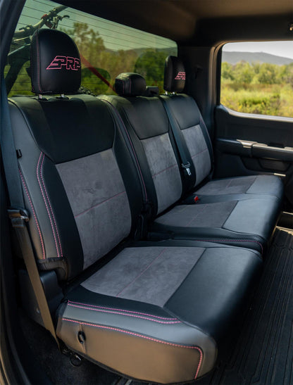 Rear Bench Seat Covers for 2021+ Ford F150, 2023+ Super Duty